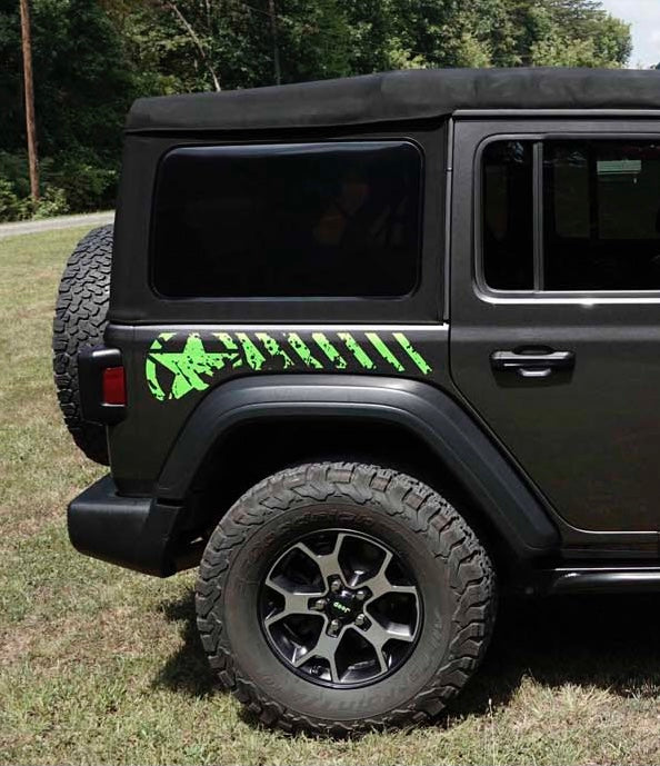 Jeep Wrangler Unlimited X Fender Decal Stickers | Custom Made In the USA | Fast Shipping Jeep Wrangler Unlimited X Fender Decal Stickers | Custom Made In the USA | Fast Shipping