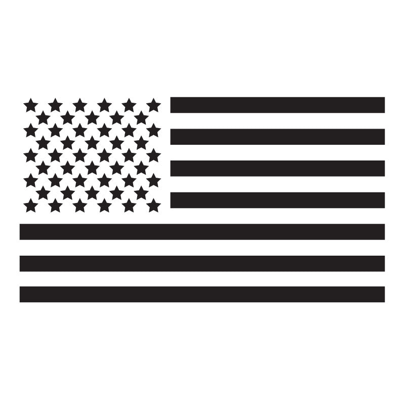 Caliber - American Flag Cowl decal
